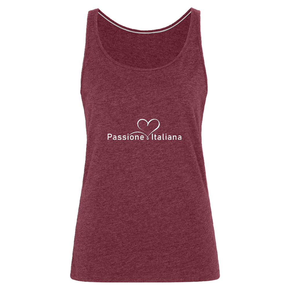 Women’s Premium Tank Top - heather burgundy