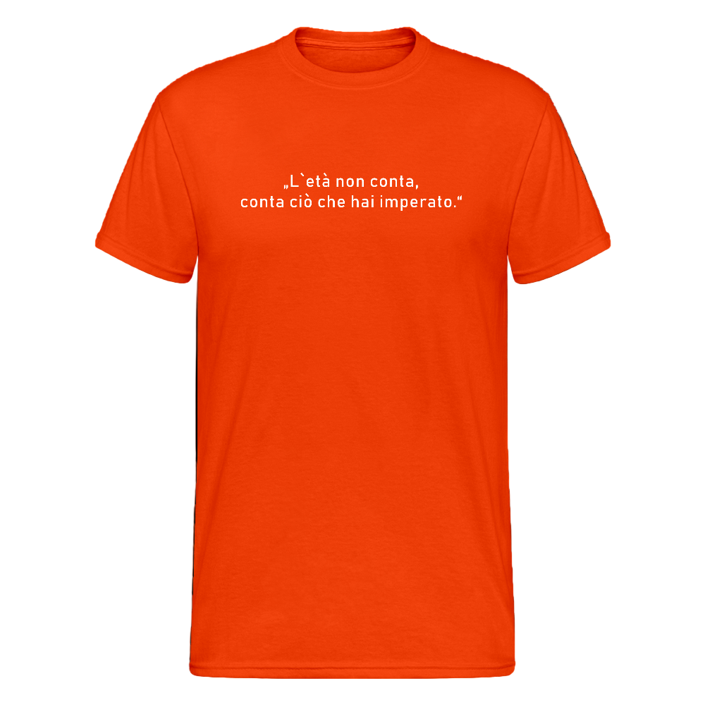 Men’s Gildan Heavy T-Shirt Passione italiana - kräftig Orange