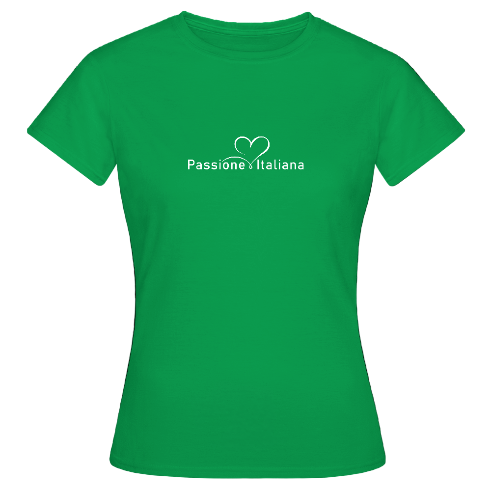 Women's T-Shirt Passione Italian - Kelly Green