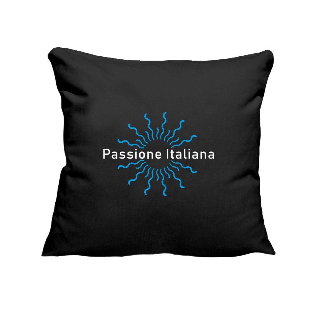 Sofakissen mit Füllung 44 x 44 cm - Schwarz