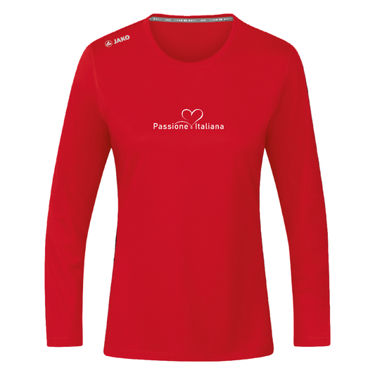 JAKO Women's Long Sleeve Run 2.0 - red