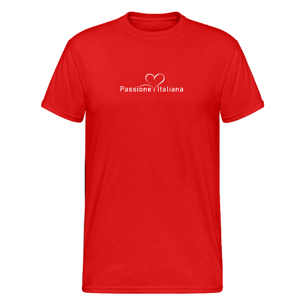 Men’s Gildan Heavy T-Shirt Passione italiana - Rot