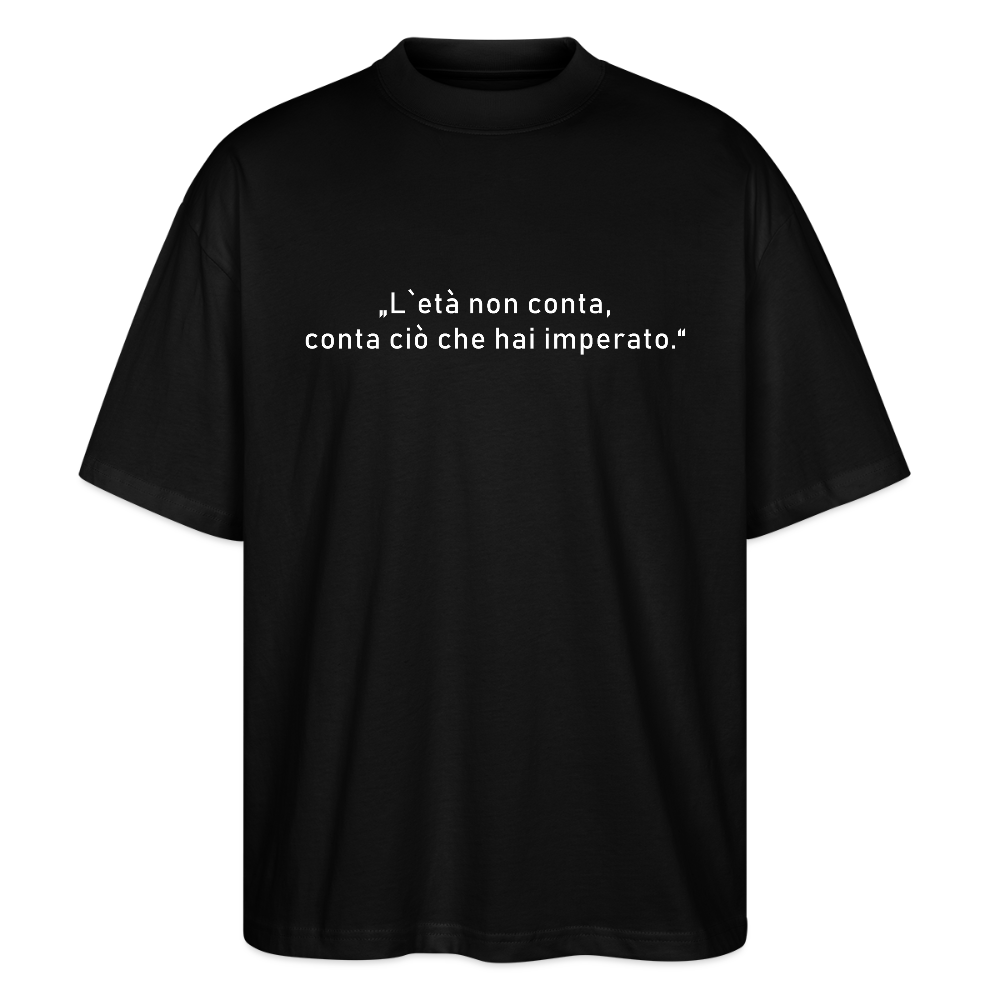 Stanley/Stella Oversized Unisex Bio T-Shirt Blaster - Schwarz