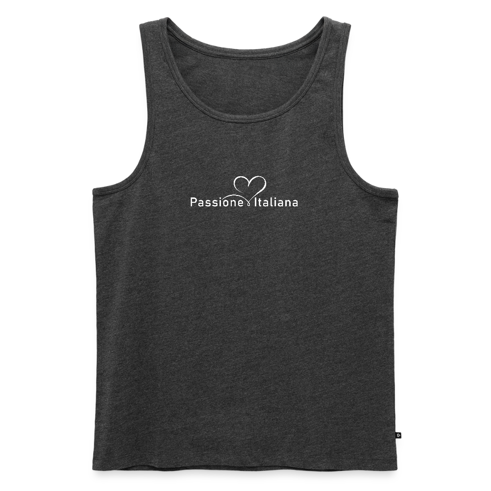 Men’s Premium Tank Top - heather anthracite