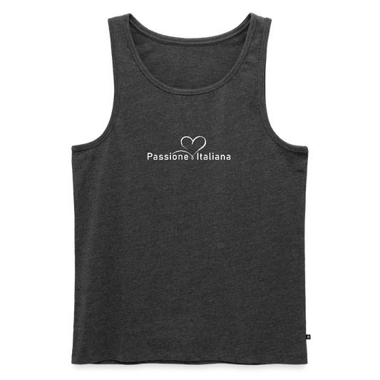 Men’s Premium Tank Top - heather anthracite