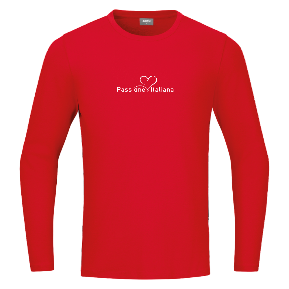 JAKO Longsleeve Organic - red