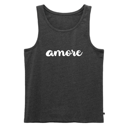 Men’s Premium Tank Top Amore - Anthrazit meliert