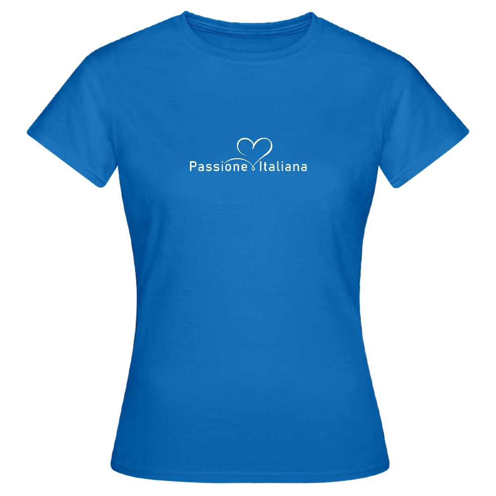 Women's T-Shirt Passione Italian - Royalblau