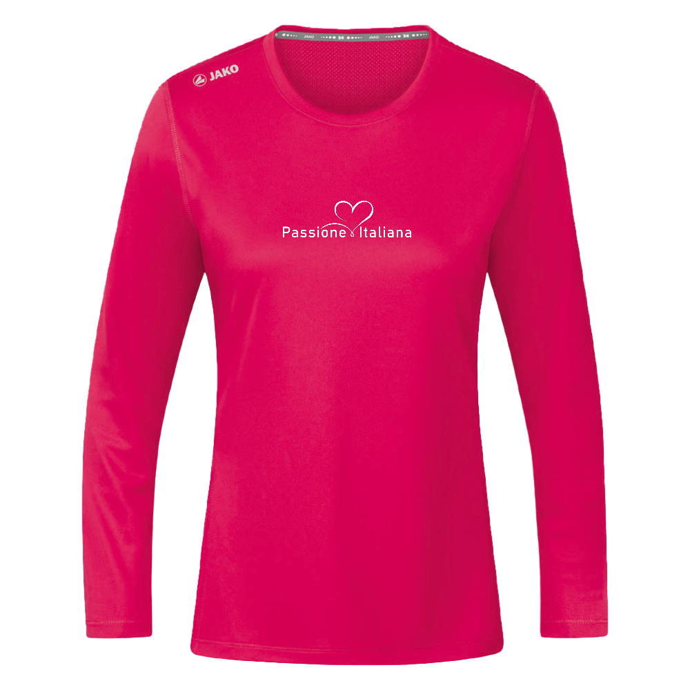 JAKO Women's Long Sleeve Run 2.0 - dark pink