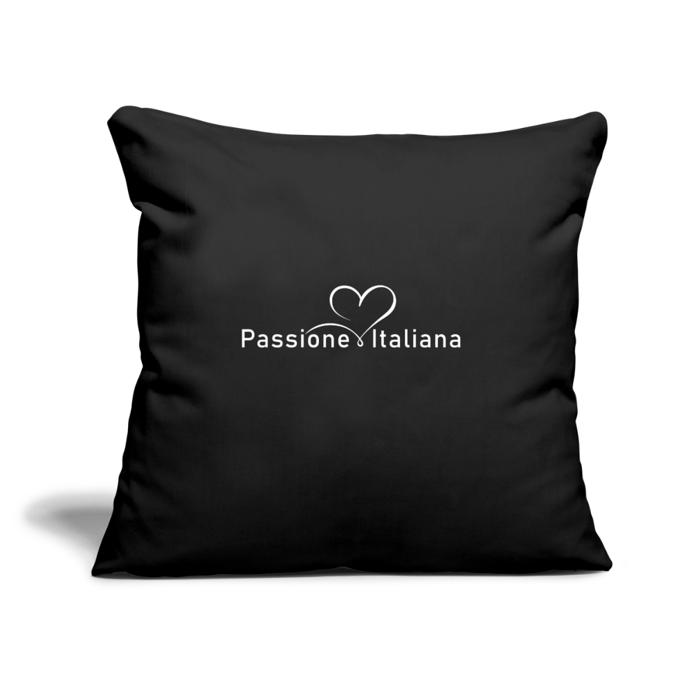 Sofakissen mit Füllung 44 x 44 cm - Schwarz