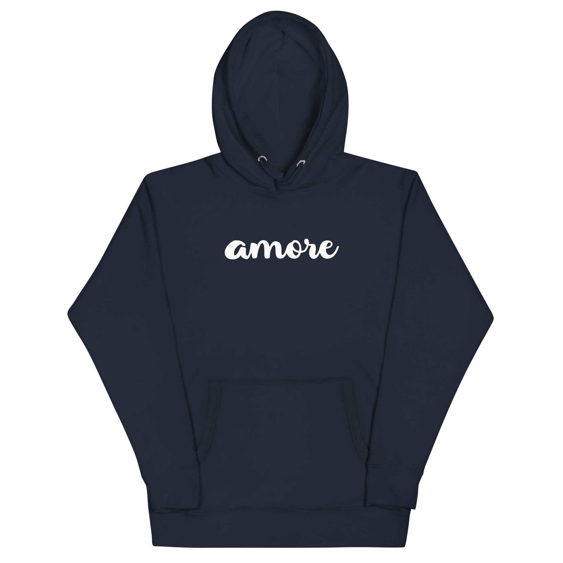 Unisex-Kapuzenpullover aus 100 % Bio-Baumwolle in Blau