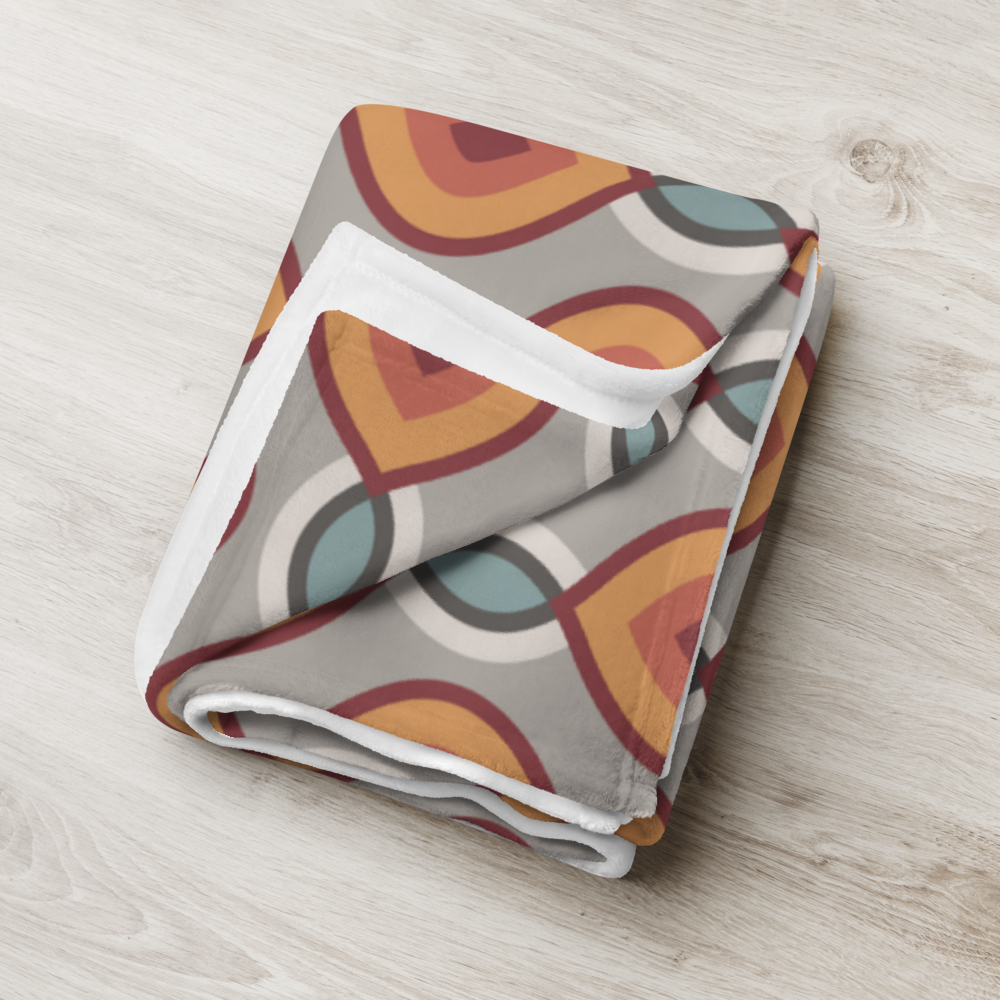 Wohntextil mit dekorativem Muster und funktionaler Eleganz – ideal für Sofa oder Bett