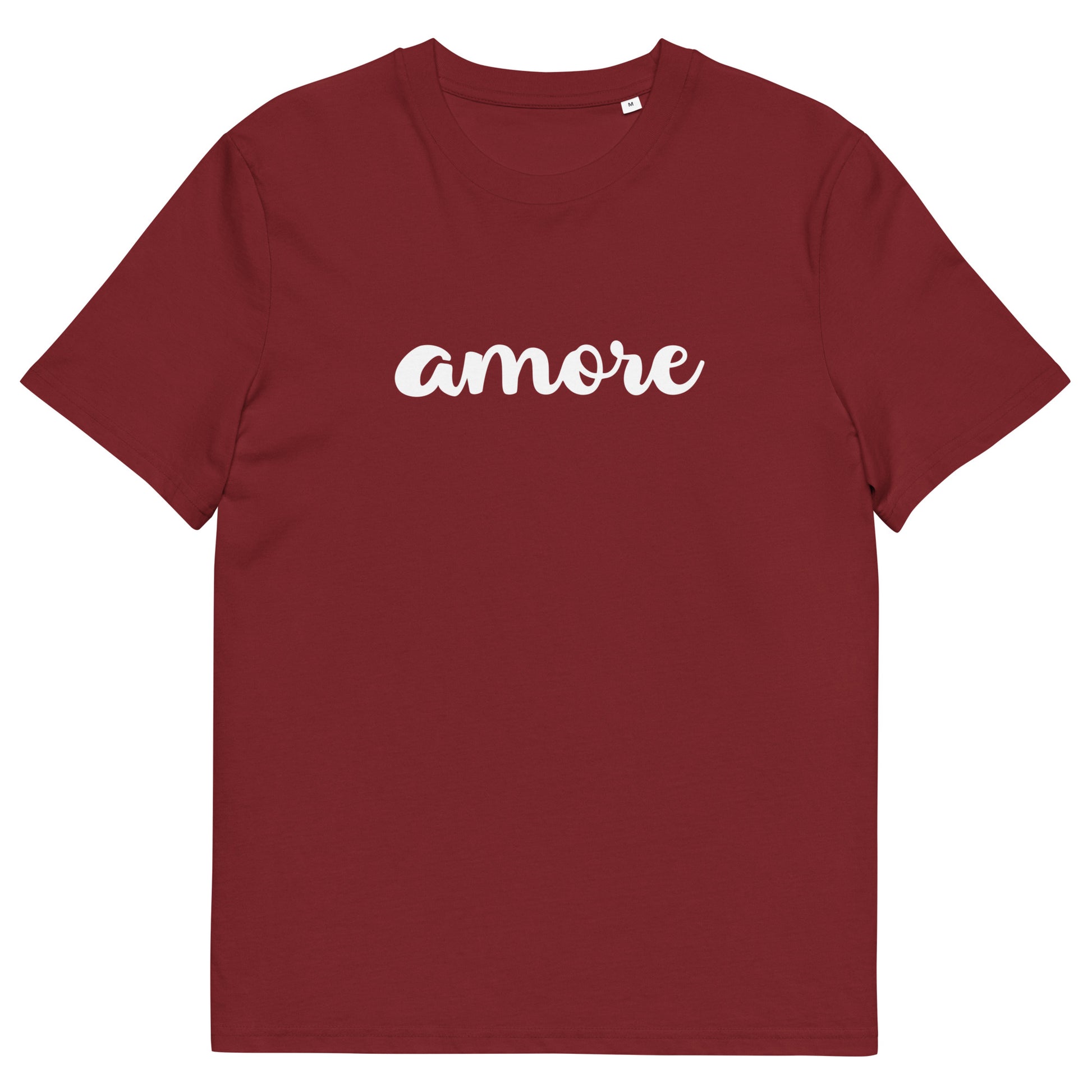 Unisex Bio-Baumwoll-T-Shirt „Amore“ 