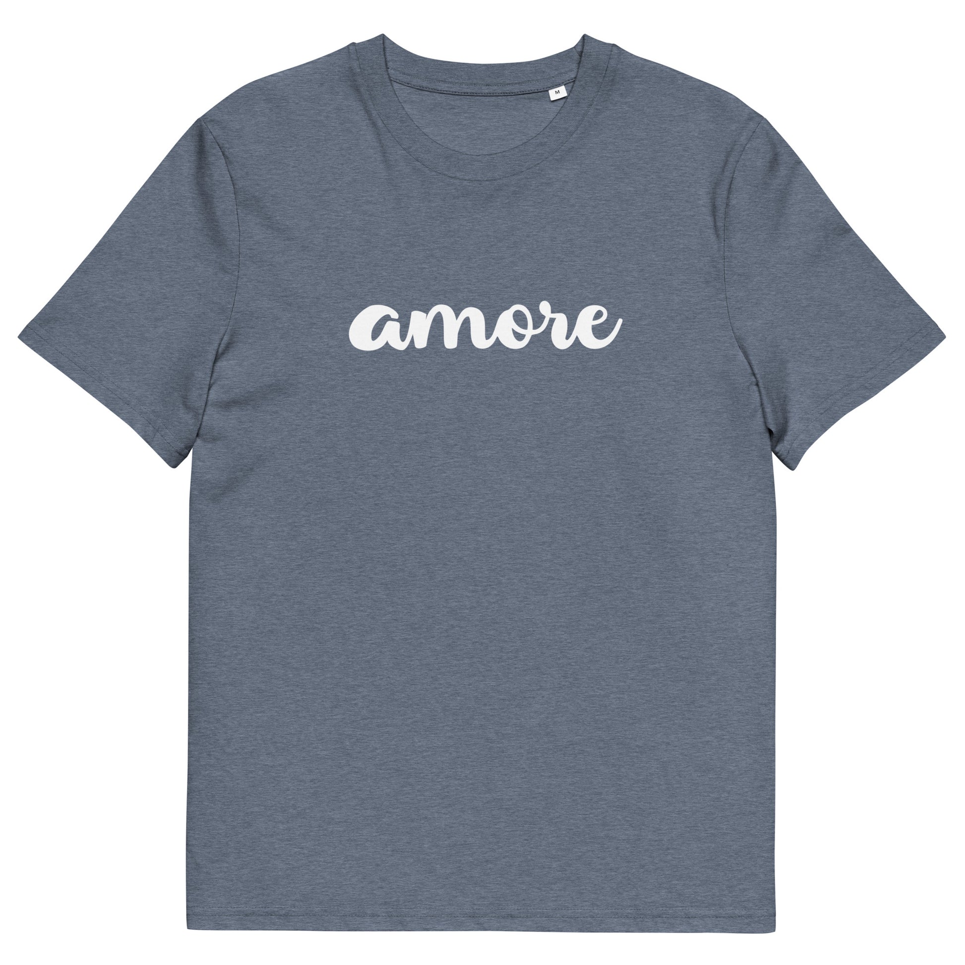 Unisex Bio-Baumwoll-T-Shirt „Amore“ 